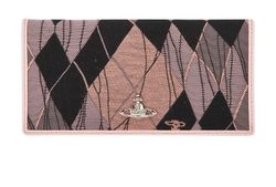 Vivienne Westwood Bifold Wallet, Canvas, Pink, MII, B, 3*